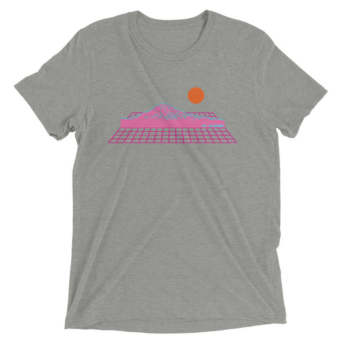Mt. Rainier 80's Unisex Tri-blend T-Shirt - NOLA REPUBLIC T-SHIRT CO.