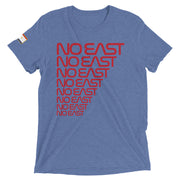 NO EAST Tri-blend Unisex T-Shirt - NOLA REPUBLIC T-SHIRT CO.