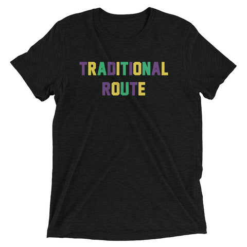 Traditional Route Unisex Tri-blend T-Shirt