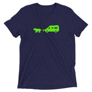 The Sprinter Camper Van Trail Unisex Tri-blend T-Shirt - NOLA REPUBLIC T-SHIRT CO.
