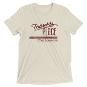 Frank's Place Chez Louisiane Unisex Tri-blend T-Shirt - NOLA REPUBLIC T-SHIRT CO.