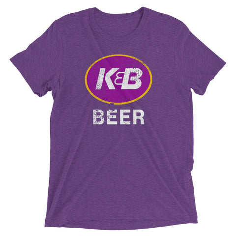 K & B Beer Unisex Tri-blend T-shirt - NOLA REPUBLIC T-SHIRT CO.
