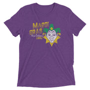Vintage Mardi Gras New Orleans '86 Tri-blend Unisex T-Shirt