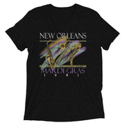 Retro New Orleans Mardi Gras 1991 Unisex Tri-blend T-Shirt