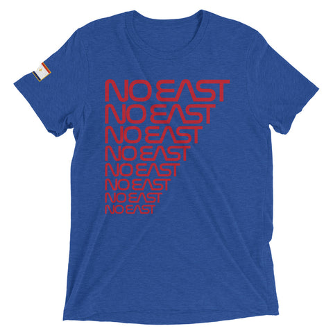 NO EAST Tri-blend Unisex T-Shirt - NOLA REPUBLIC T-SHIRT CO.