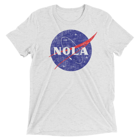NOLA SPACE AGE Tri-blend Unisex T-Shirt - NOLA REPUBLIC T-SHIRT CO.