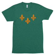 St. Patrick's New Orleans Flag Unisex Tri-Blend T-Shirt - NOLA REPUBLIC T-SHIRT CO.