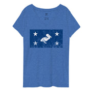 CCC Pelican Women’s V-Neck T-Shirt - NOLA REPUBLIC T-SHIRT CO.